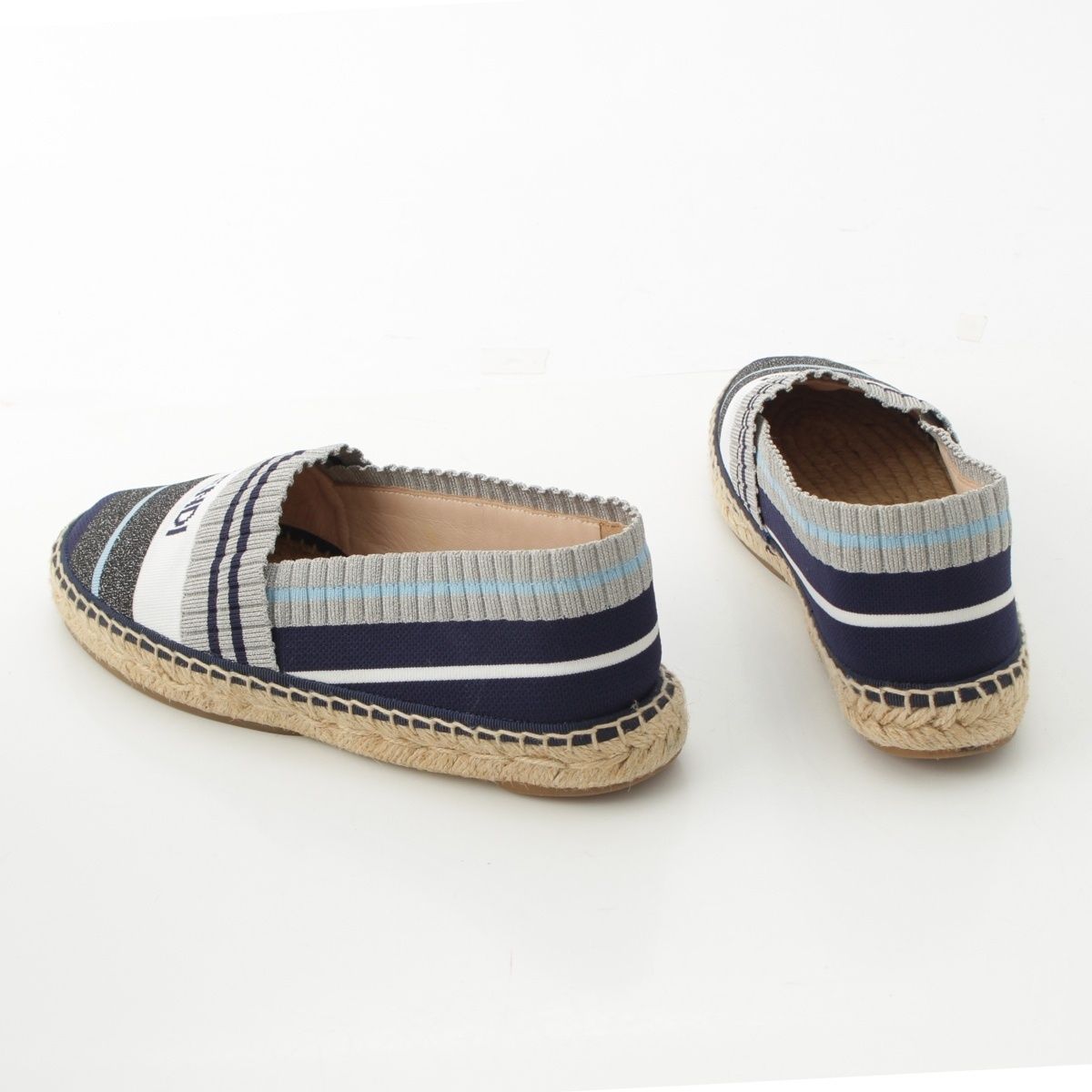  フェンディ ロゴ エスパドリーユ スリッポン シューズ マルチ 36 その他 靴