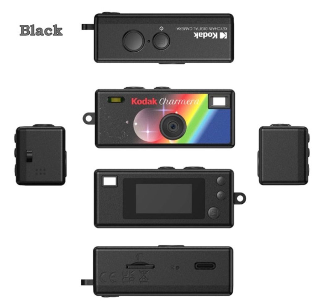 KODAK CHARMERA Keychain Digital Camera Blind Box Collection