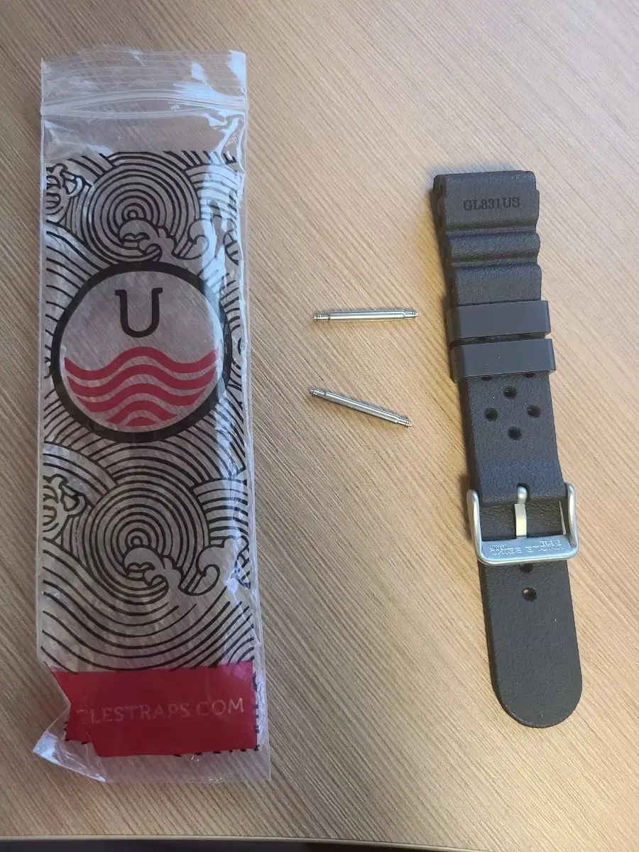 アンクルセイコー FKM GL-831 ラバーダイバーストラップ 22 mm