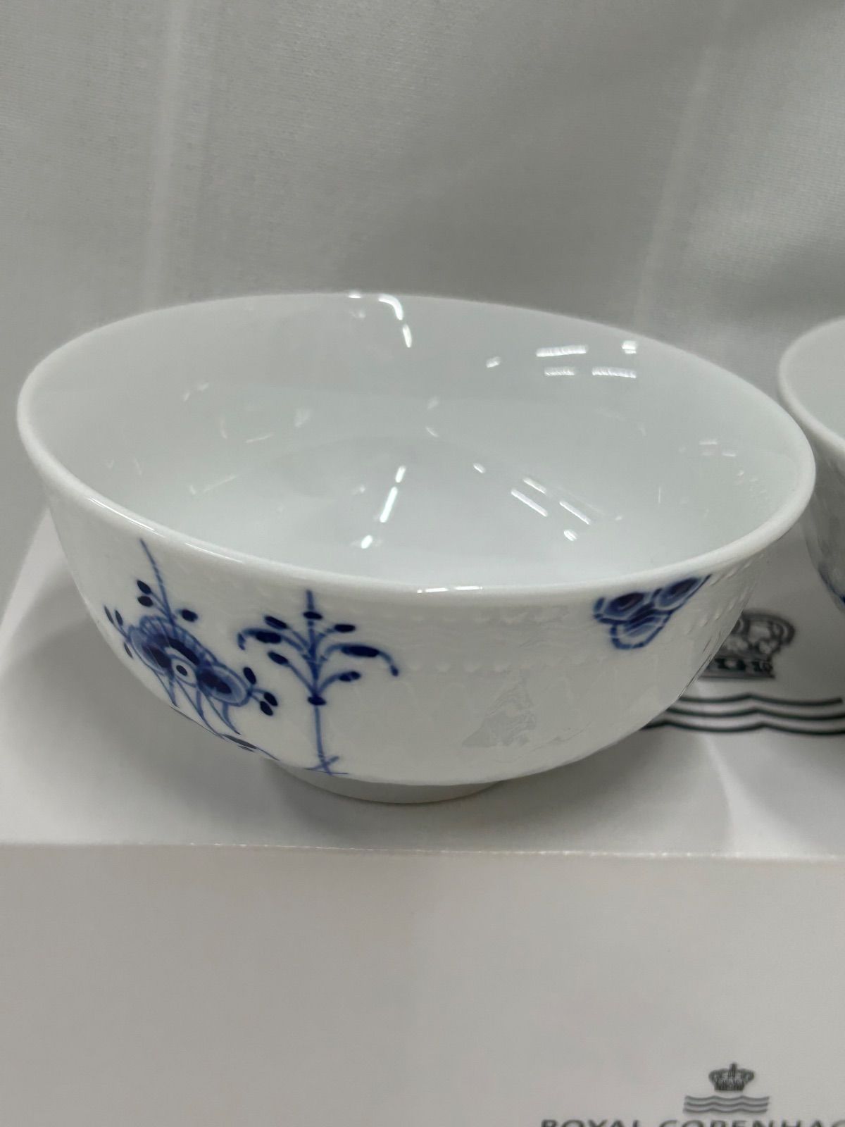 160 新品未使用ロイヤルコペンハーゲン ブルーパルメッテ ライスボウル