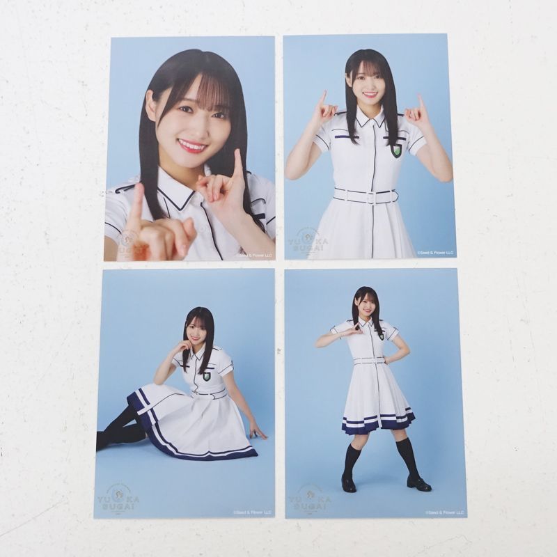 三重店】櫻坂46 菅井友香 生写真 4種コンプ 計16枚セット（欅坂46