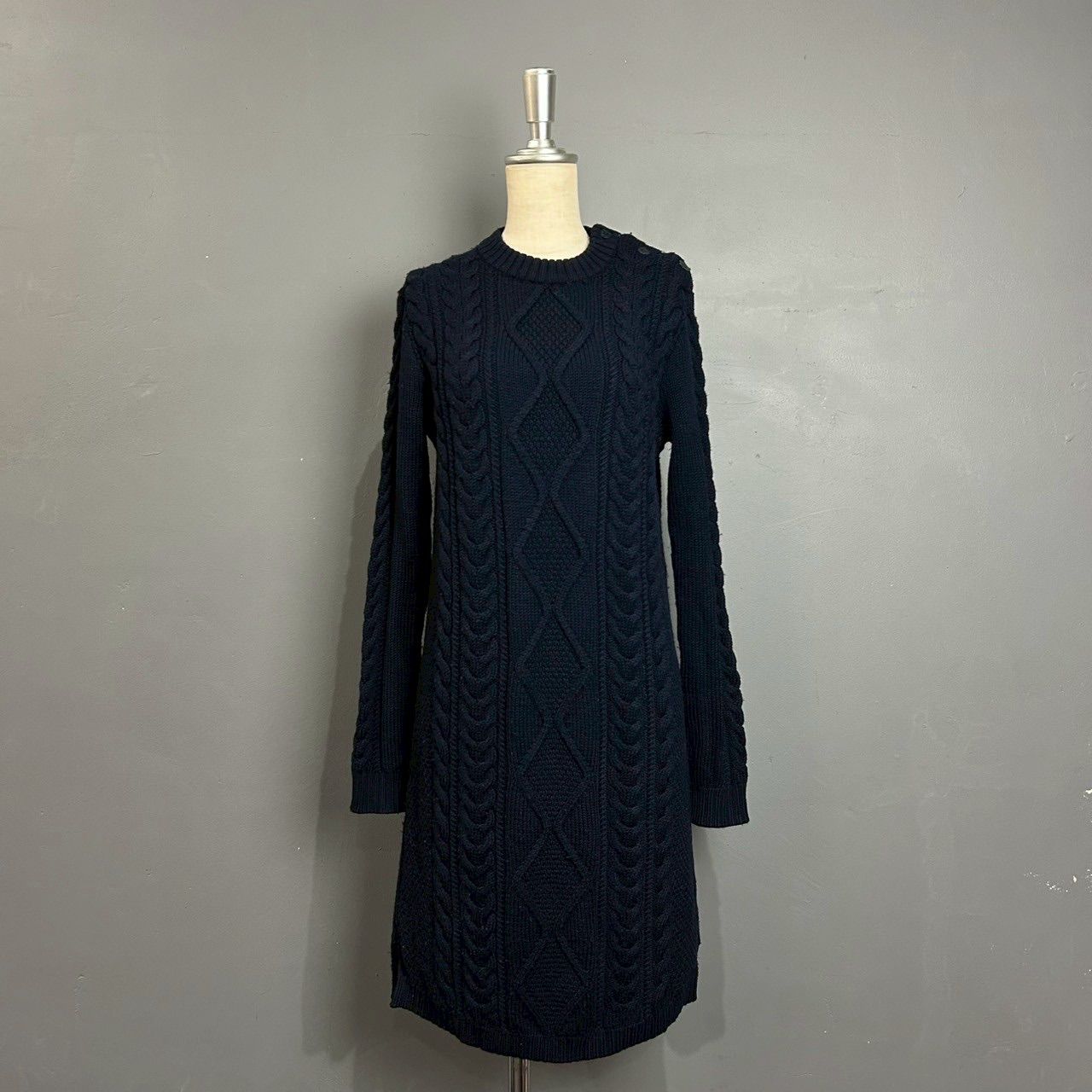 POLO RALPH LAUREN Fisherman Cable Knit Dress ポロラルフローレン 