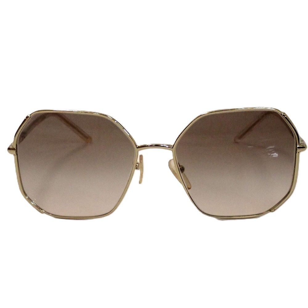 Th1002483 プラダ サングラス SPR52W グラデーション グレー×ゴールド