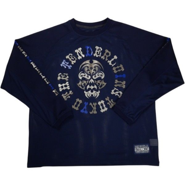 Size【L】 TENDERLOIN テンダーロイン MIX MESH JERSEY BS NAVY