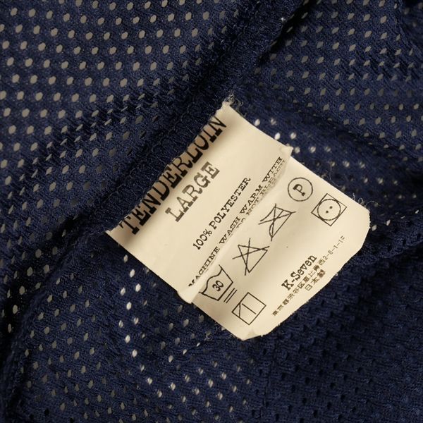 Size【L】 TENDERLOIN テンダーロイン MIX MESH JERSEY BS NAVY