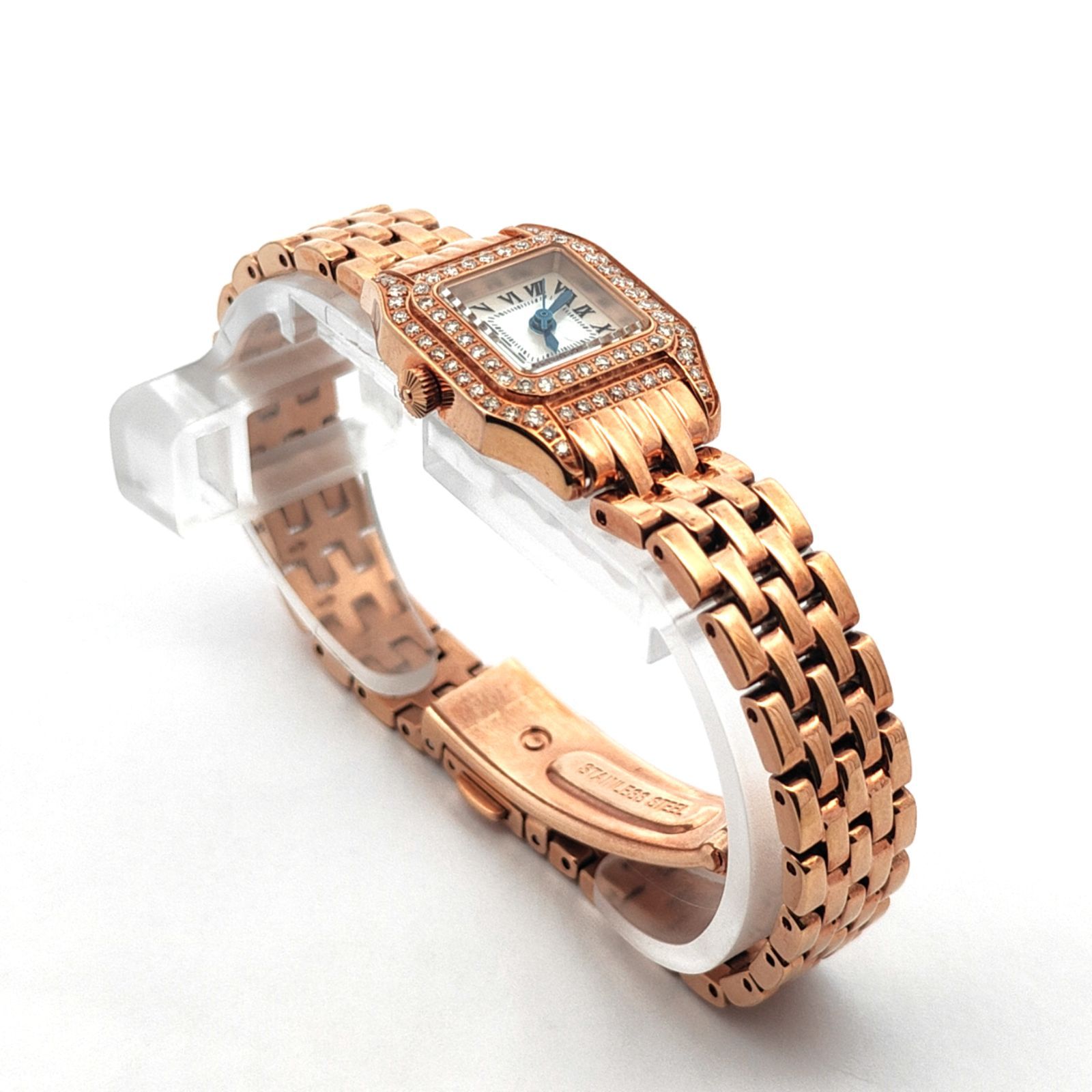 レディース時計 Lunage天然 ダイヤモンド0.52付き