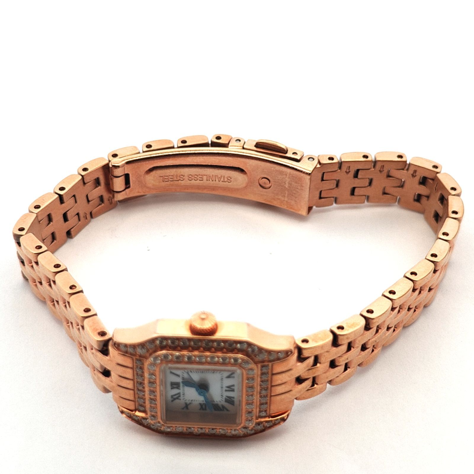  レディース時計 Lunage天然 ダイヤモンド0.52付き 腕時計(クォーツ) 腕時計(アナログ)