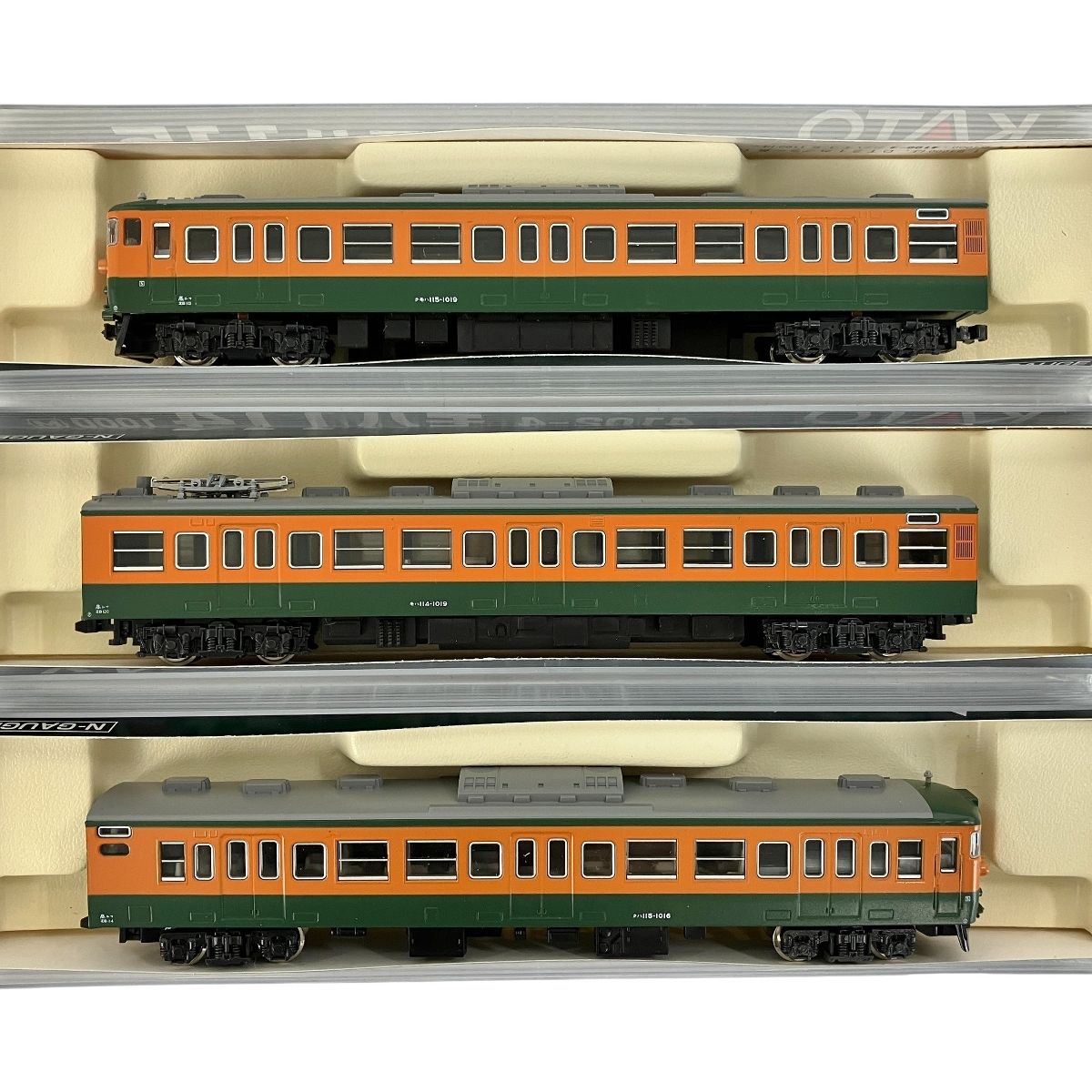 KATO 4100-4 4102-4 4103-4 115系 3両セット 鉄道模型 N