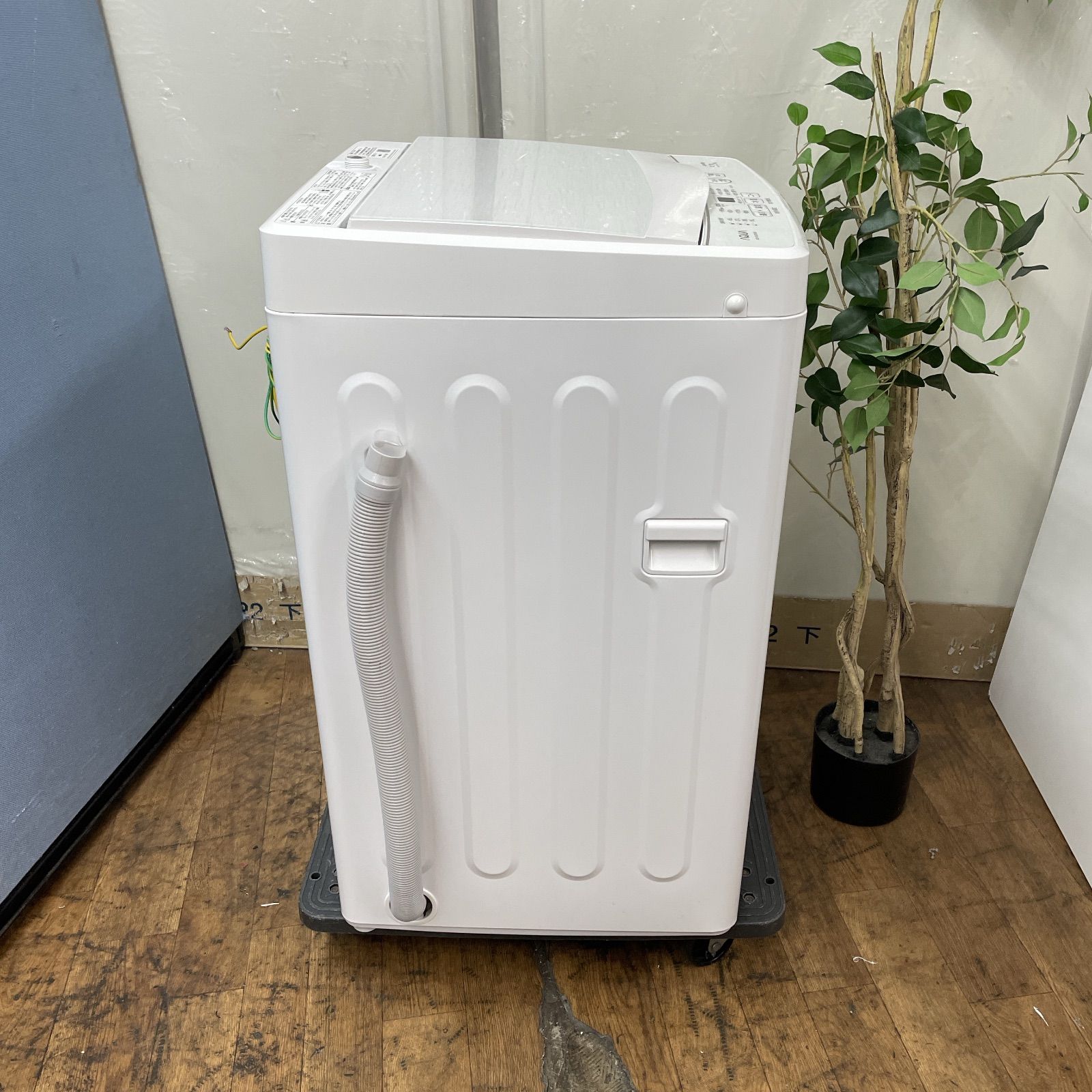  R 439 ☀️ 名古屋市近郊配送設置無料 AQUA 洗濯機 洗濯5 0㎏ 19年製 AQW GS 5 E 6 クリーニング済 縦型洗濯機本体 縦型洗濯機