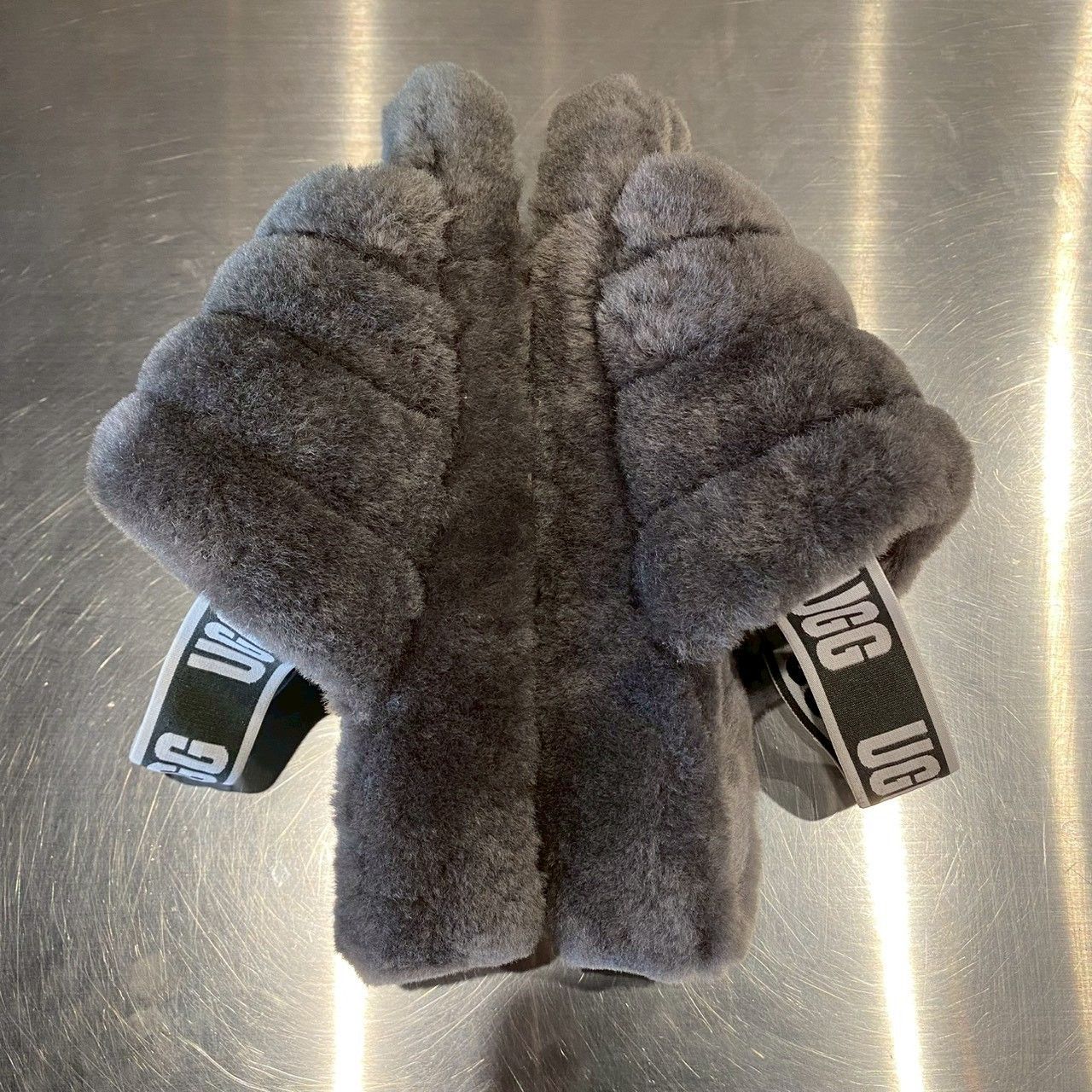  UGG アグ 23 cm スーパーフラッスファーサンダル サンダル サンダル ミュール