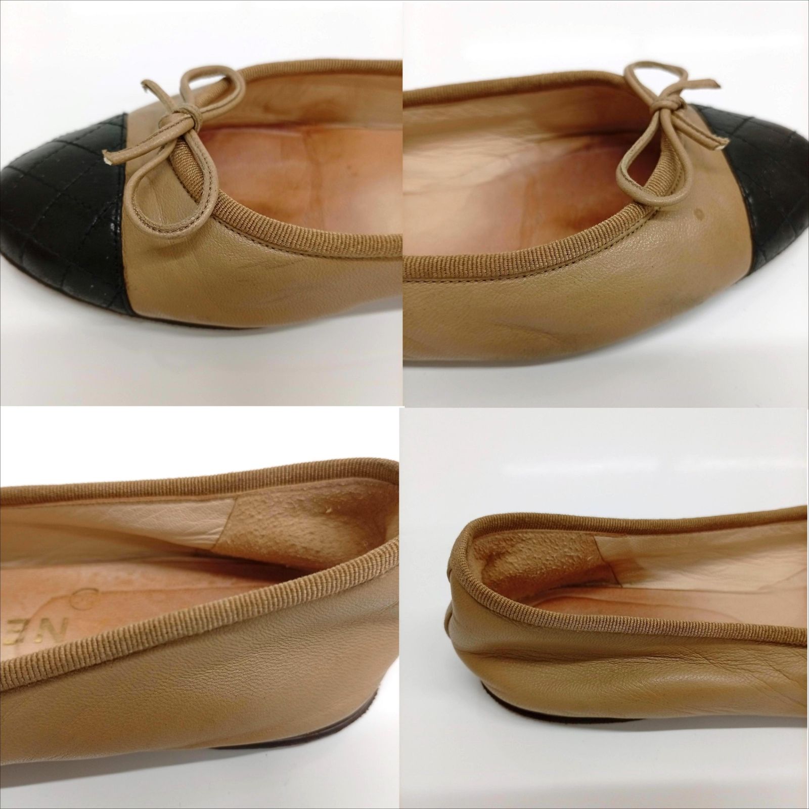 CHANEL シャネル パンプス バレーシューズ サイズ36 約23 cm JA-25369