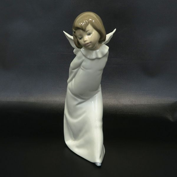 リヤドロ 置物 天使の考え事 Bランク