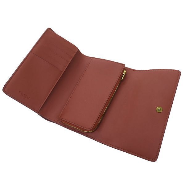 コーチ エッセンシャル ミディアム フラップ ウォレット CP026【A