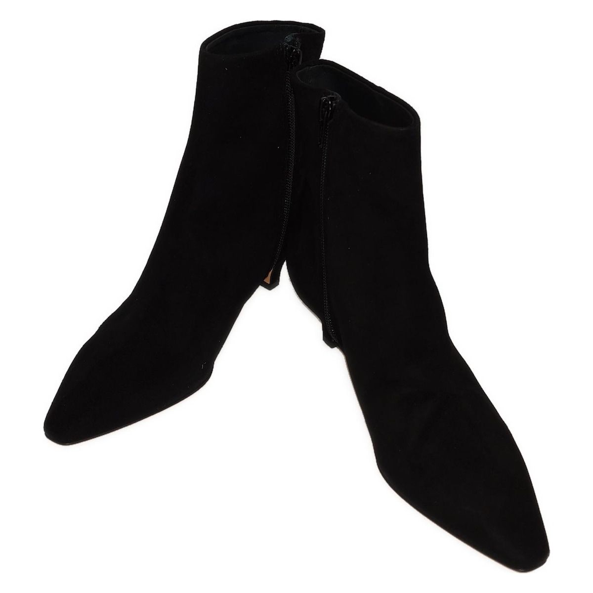 FABIO RUSCONI ファビオルスコーニ ショートブーツ 37 レディース - 黒