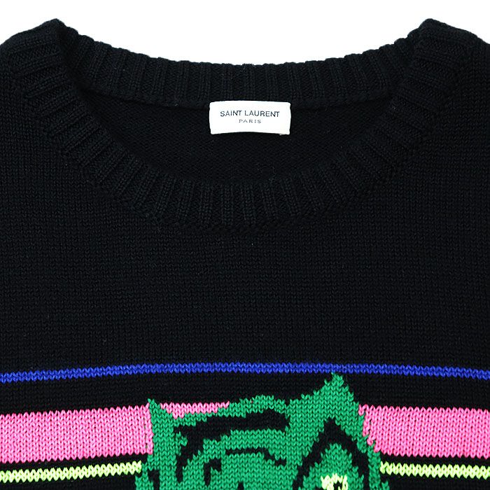 サンローラン ！ダイナソーニット セーター SALE】SAINT LAURENT PARIS サンローランパリ ニット ダイナソー
