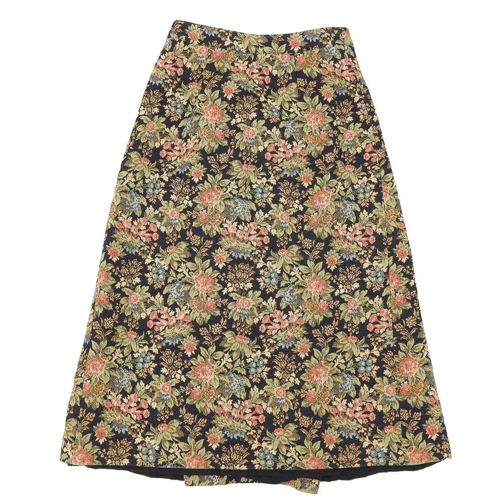 超 セリーヌ CELINE 2020年商品 花柄 総ジャガード ロングスカート 34