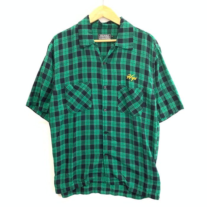 品 GLAMOUR ヒステリックグラマー 刺繍 オープン シャツ 半袖シャツ ブランド 古着 140 251220 gm 03 fuz