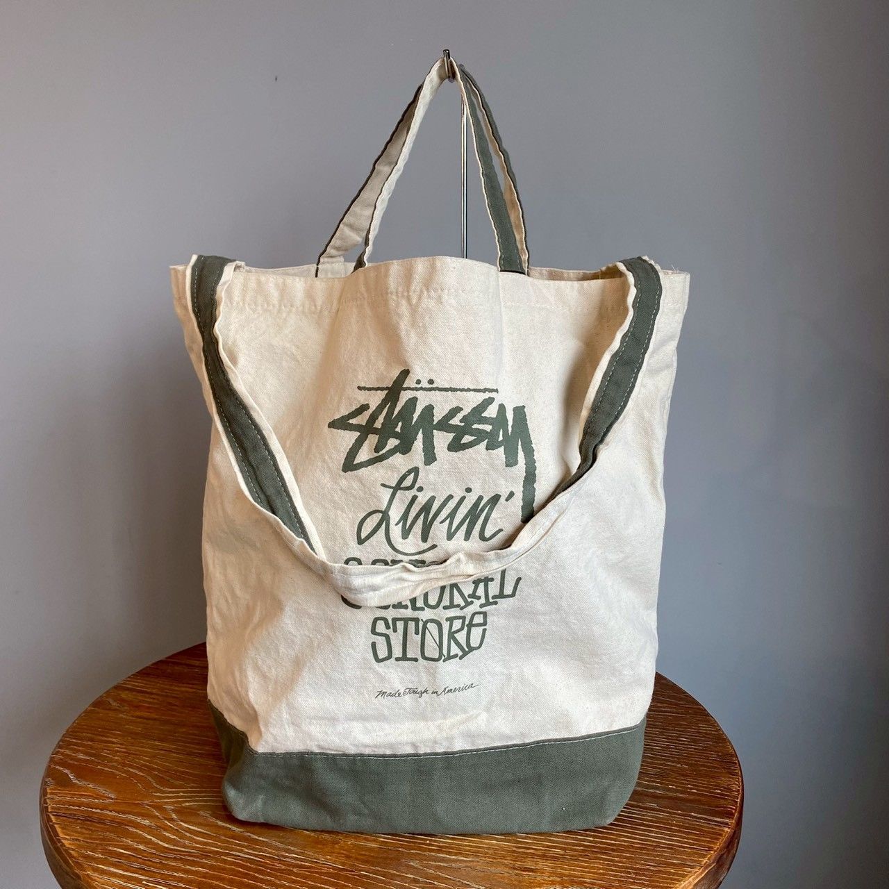 STUSSY』ステューシー 2WAY トートバッグ - メルカリ
