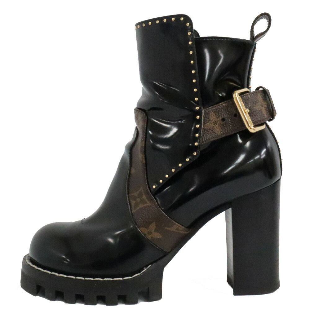 名古屋】ルイヴィトン スタートレイルライン アンクルブーツ 35 22.5cm