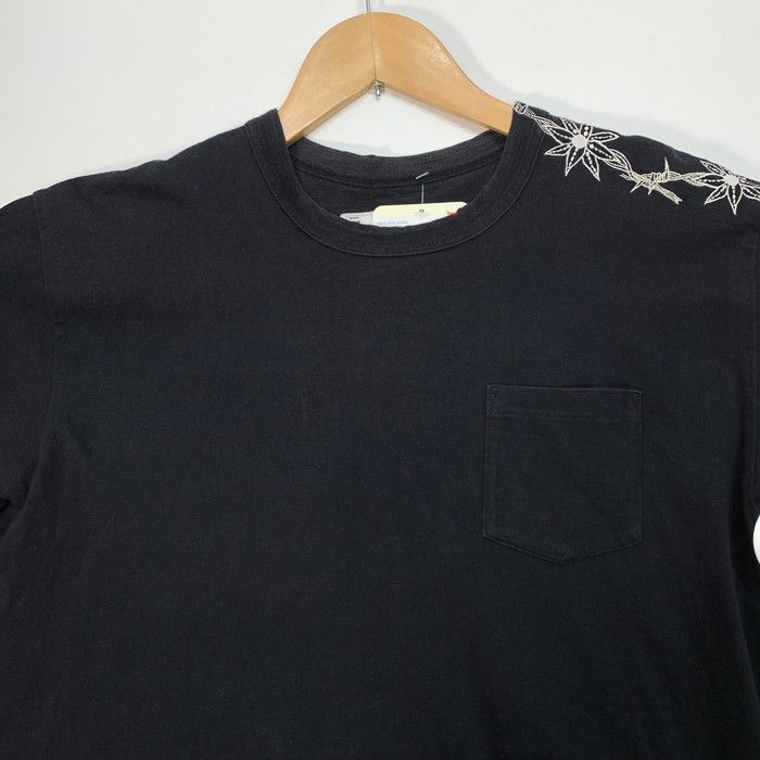 中古品】Sacai サカイ DR.WOO タトゥー刺繍半袖Tシャツ ブランド 古着