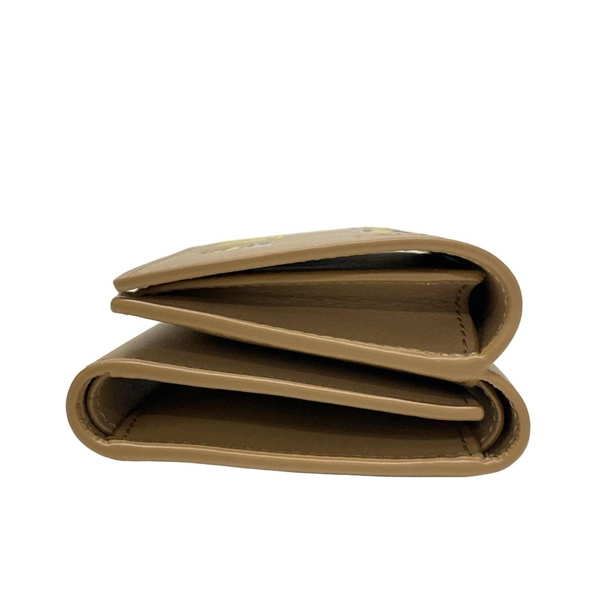  LOEWE ロエベ 3つ折り財布 キャッツ トライフォールド ウォレット モカ Louis Wainコラボ 三つ折り財布 折り財布