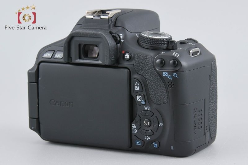 Canon キヤノン EOS Kiss X 5 ブラック EF S 18 55 mm f 3 6 IS デジタル一眼レフカメラ