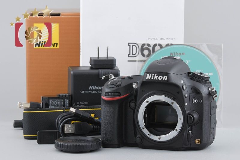 Nikon ニコン 【中古】Nikon ニコン D600 デジタル一眼レフカメラ