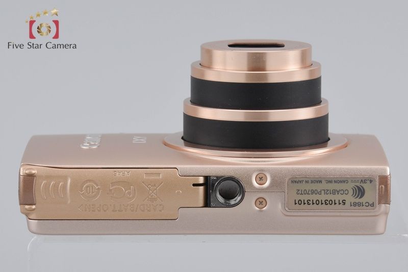 Canon キヤノン 【中古】Canon キヤノン IXY 430F ゴールド コンパクト