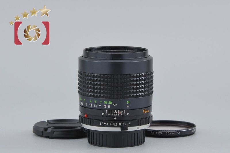 MINOLTA ミノルタ MC W ROKKOR HH 35 mm f 1 8 単焦点レンズ