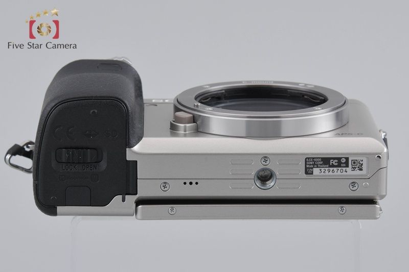 SONY ソニー 【中古】SONY ソニー α6000 ILCE-6000 シルバー ミラー