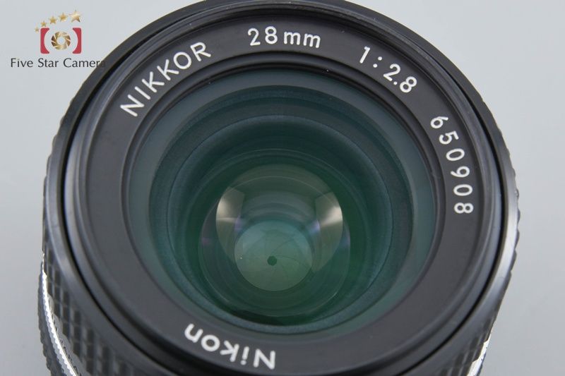 Nikon ニコン Ai S NIKKOR 28 mm f 2 8 単焦点レンズ