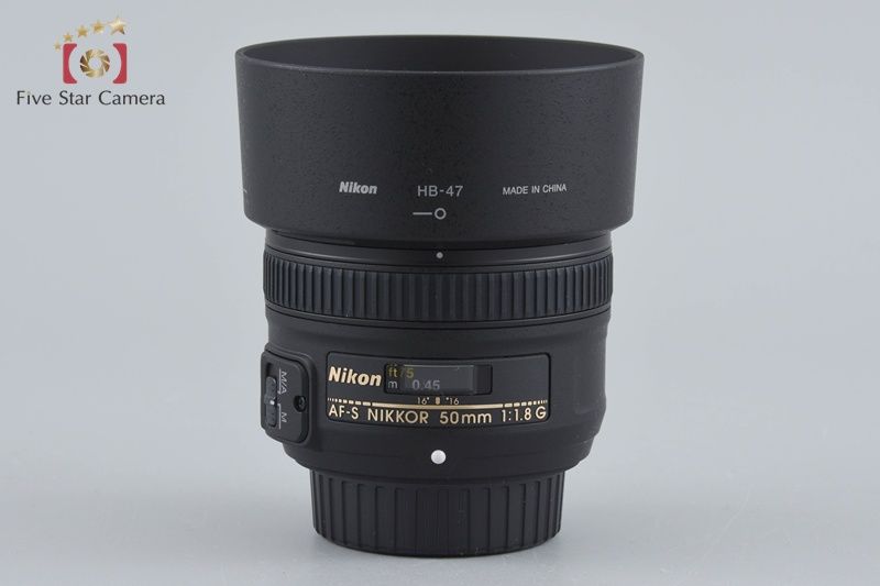 Nikon ニコン 【中古】Nikon ニコン AF-S NIKKOR 50mm f/1.8 G 元箱