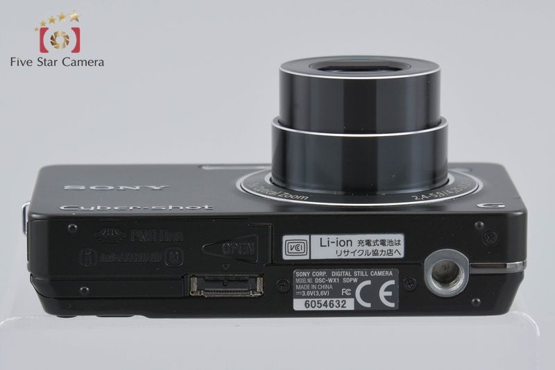 SONY ソニー 【中古】SONY ソニー Cyber-shot DSC-WX1 ブラック