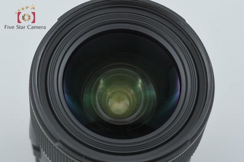 SIGMA シグマ Art 18 35 mm f 1 8 DC HSM キヤノン用 元 き 用 ズームレンズ