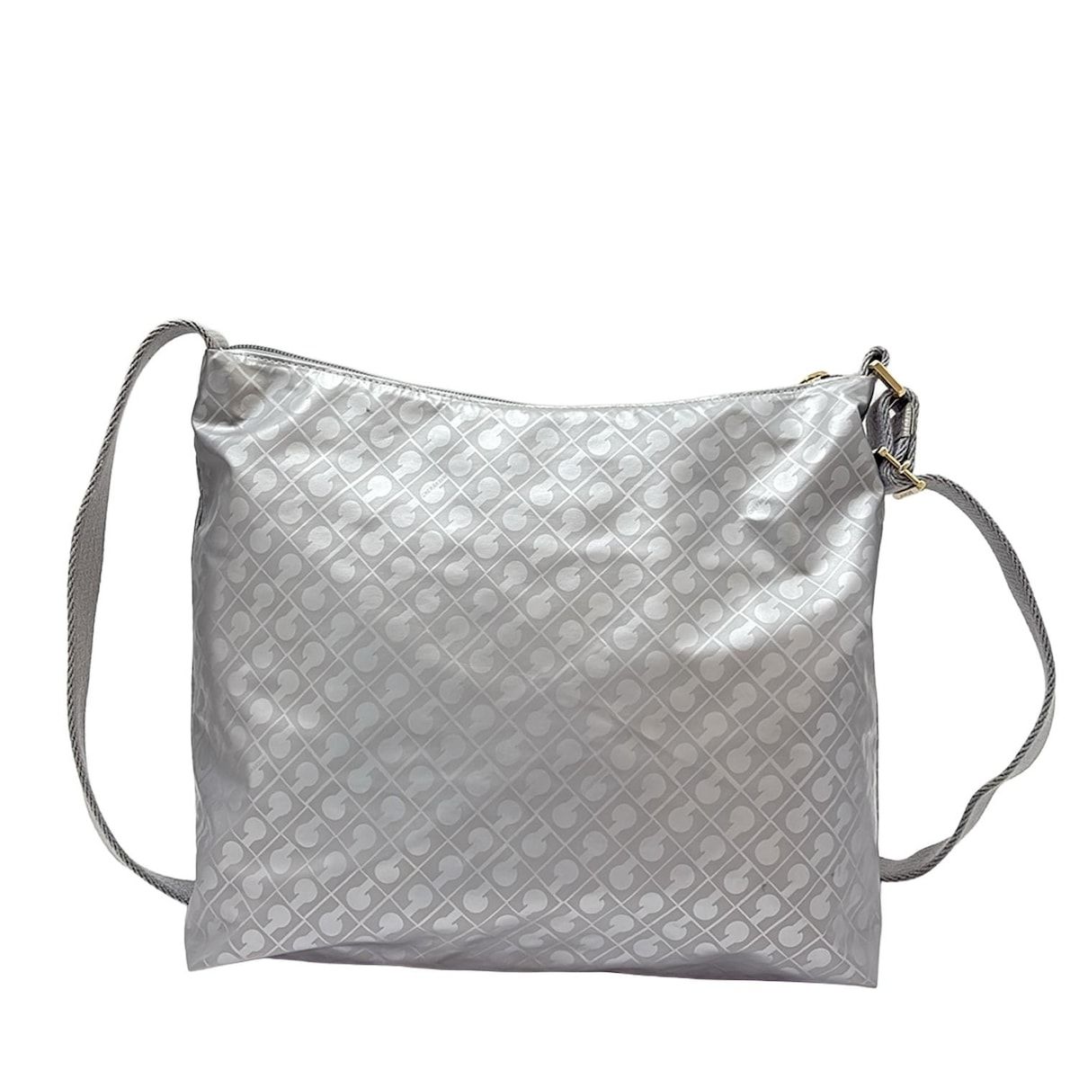 GHERARDINI(ゲラルディーニ) ショルダーバッグ美品 - シルバー×グレー