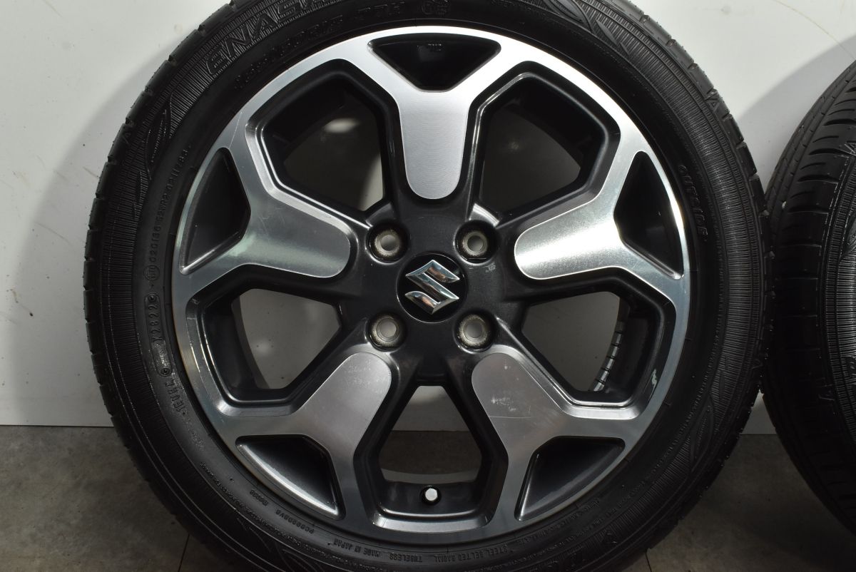 バリ溝 美品】スズキ ハスラー 純正 15in 4.5J +45 PCD100 2022年製