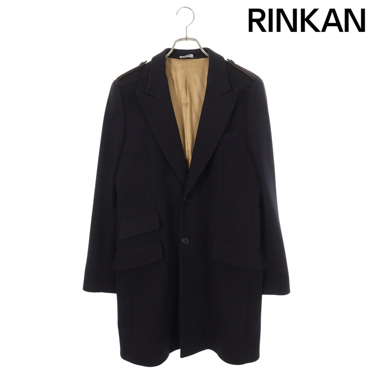 美品ドルチェアンドガッバーナ　チェスターコート　48 ドルチェアンドガッバーナ G001QT ウールチェスターコート メンズ 48