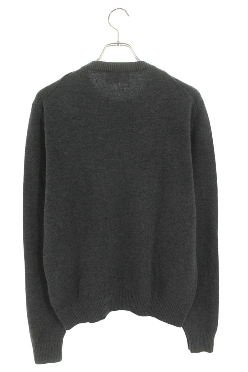 アミアレクサンドルマテュッシ HKS001.001 ハートA刺繍ウールニット