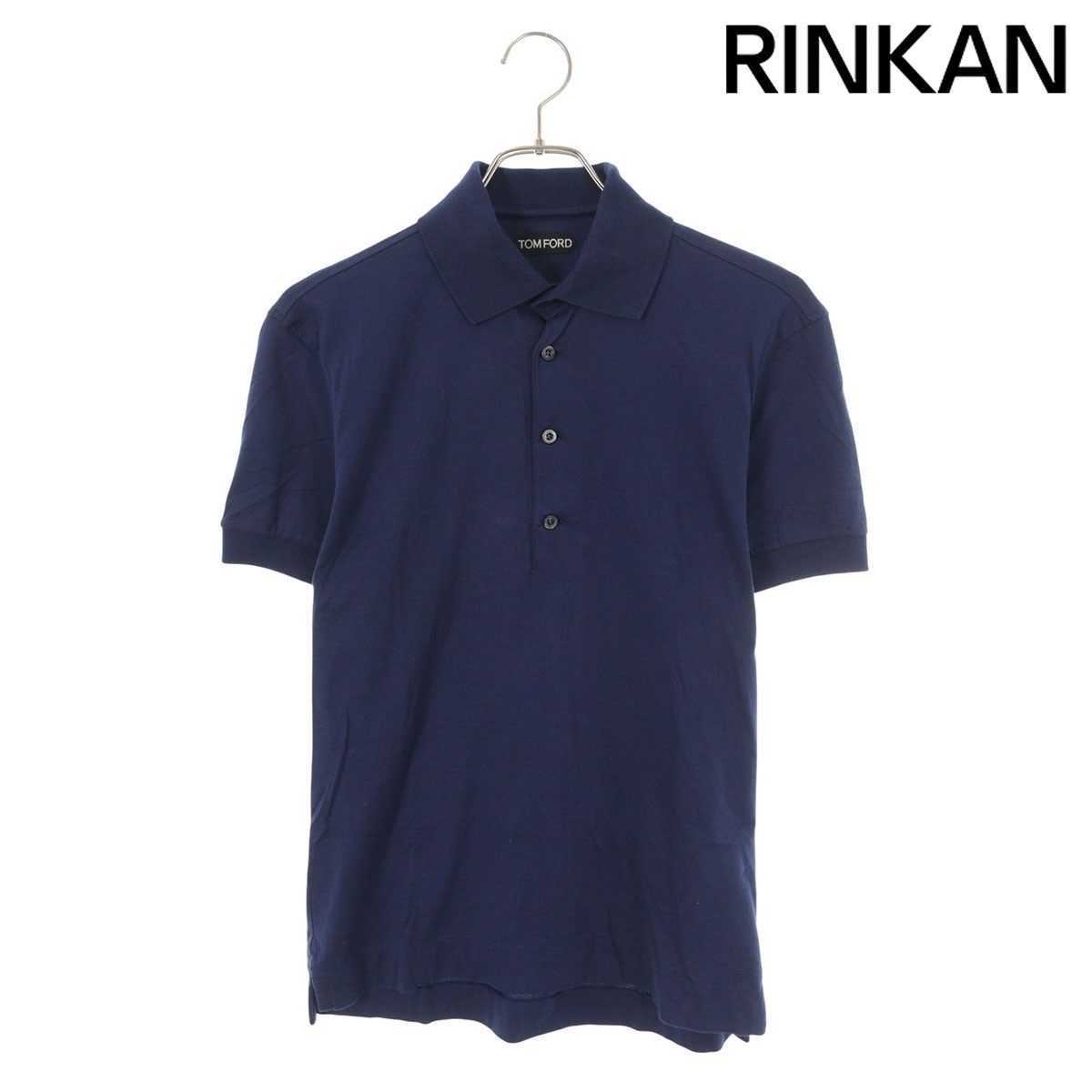 トムフォード TFJ 759 コットン半袖ポロシャツ メンズ 46
