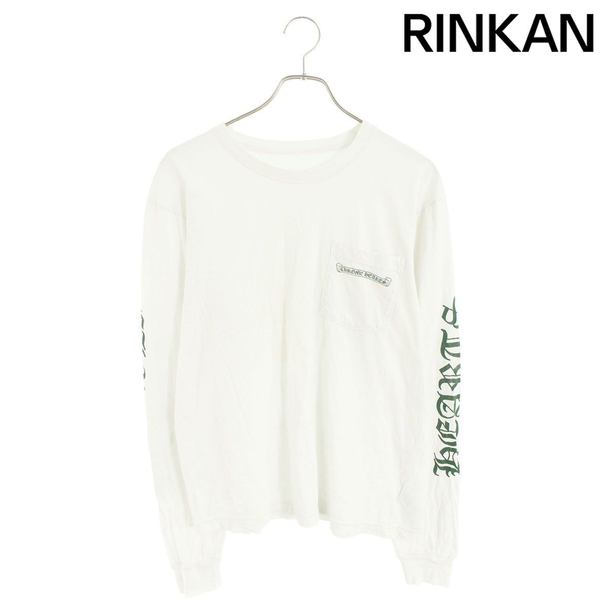 クロムハーツ CH L S 1 バックセメタリープリント長袖カットソー メンズ M