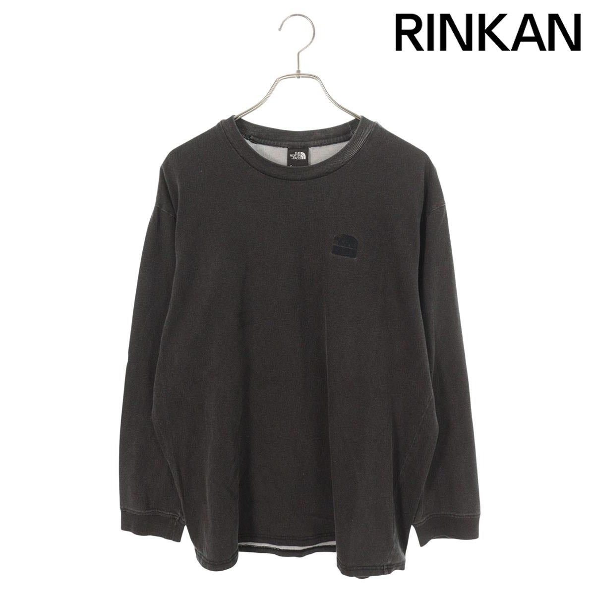 シュプリーム ×ノースフェイス THE NORTH FACE Pigment Printed L S Top ロゴ刺繍長袖カットソー メンズ M
