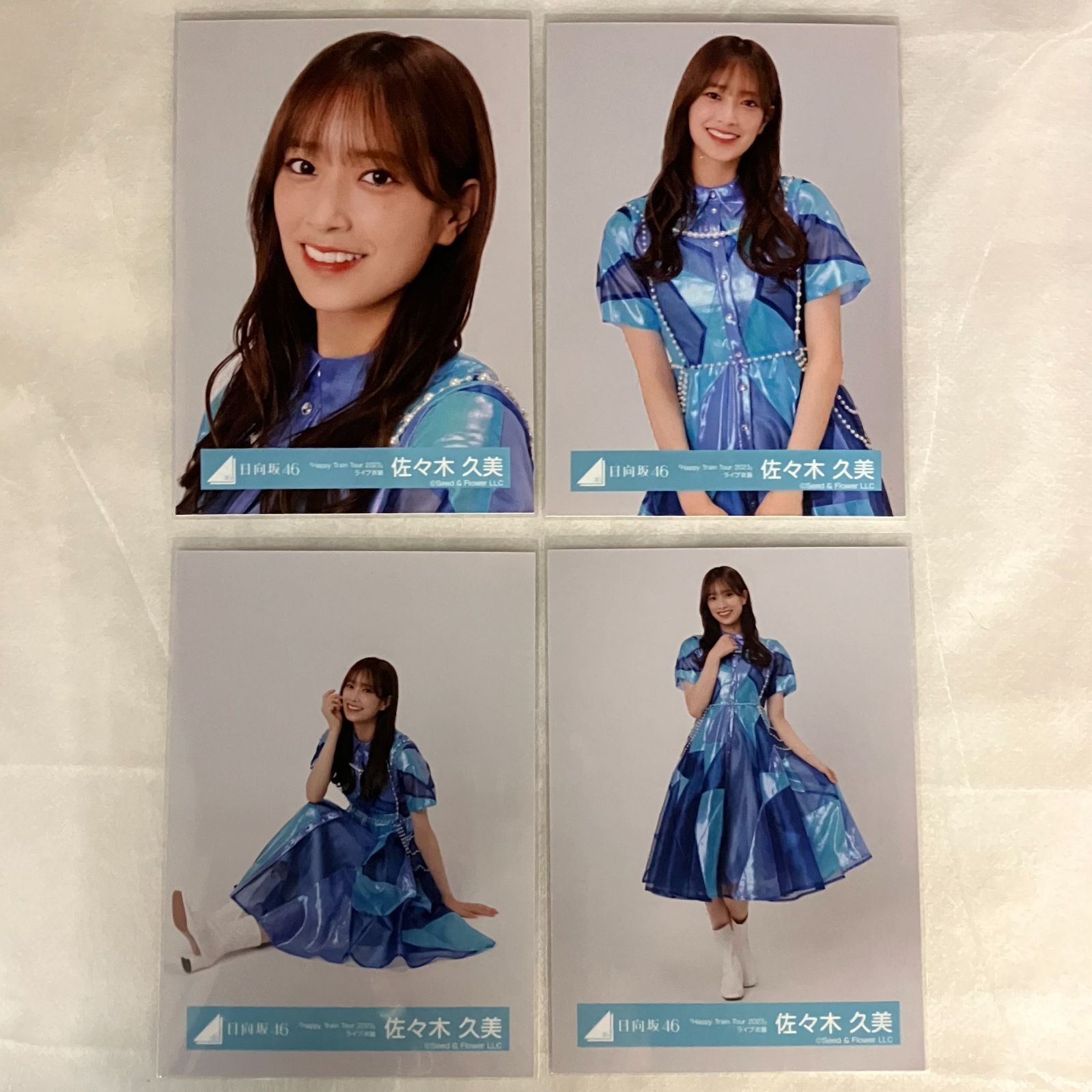 日向坂46 佐々木久美 生写真 コンプ 5セット NLQ145P f115 - メルカリ