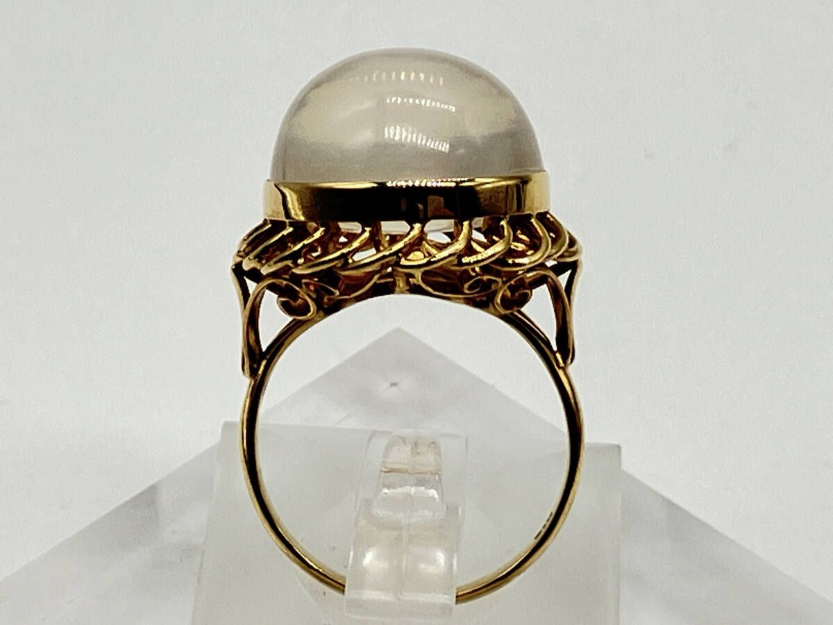 鑑別書付き 天然ムーンストーン