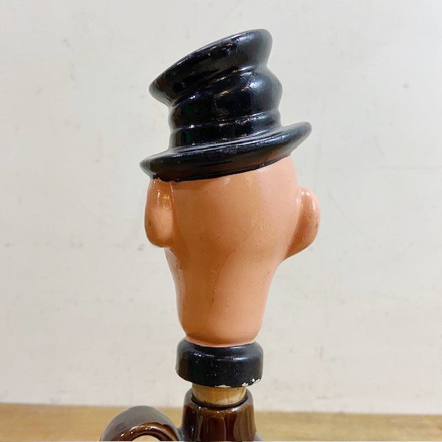 LAY OFF セラミックジャグ　ビンテージ　ポイズンボトル　ポイズン　ボトル アメリカ ヴィンテージ ポイズンボトル LAY OFF デキャンタ MADE IN