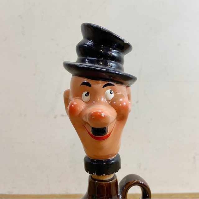 LAY OFF セラミックジャグ　ビンテージ　ポイズンボトル　ポイズン　ボトル アメリカ ヴィンテージ ポイズンボトル LAY OFF デキャンタ MADE IN