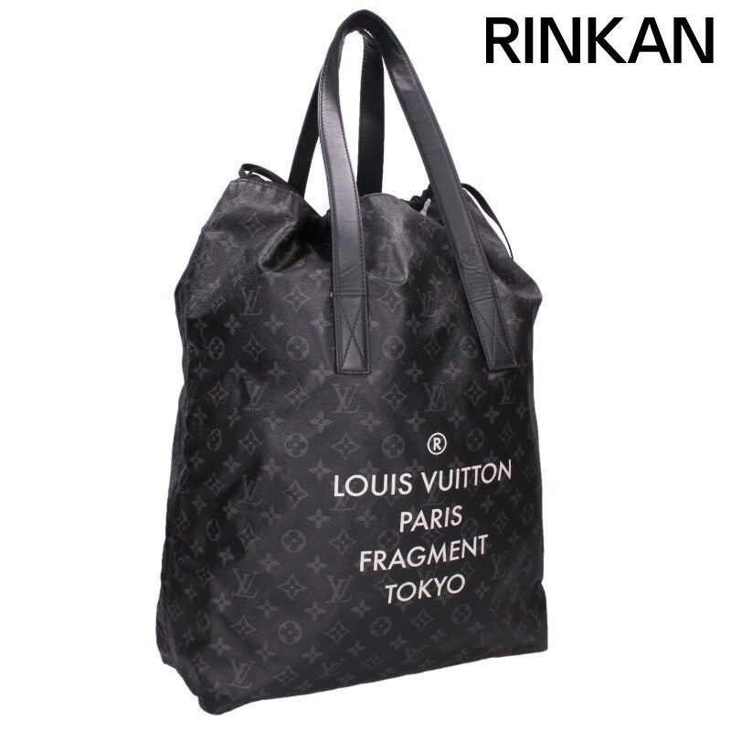 ルイヴィトン ×フラグメントデザイン fragment design M 43417 モノグラム エクリプス カバ ライト モノグラムレザートートバッグ メンズ