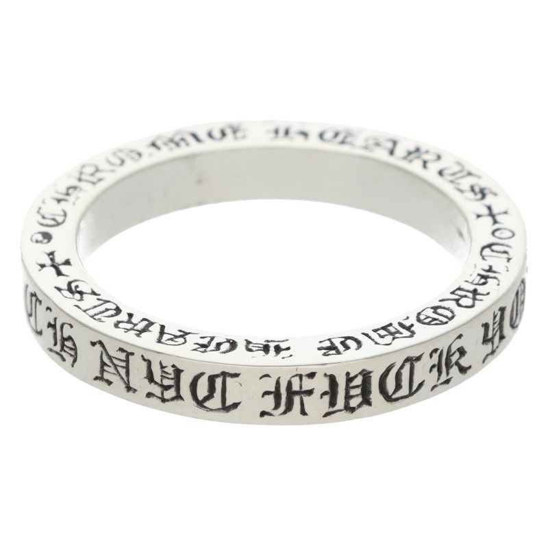 クロムハーツ 3 mm SPACER mmスペーサー NYC シルバーリング メンズ 17 5号