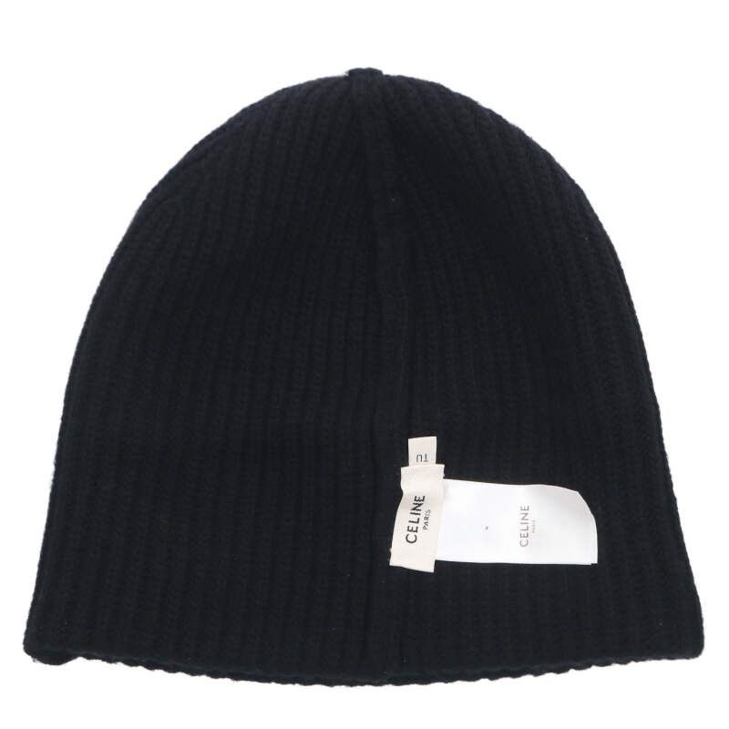 セリーヌ 2A25R535Q リブロゴビーニー帽子 メンズ TU - メルカリ