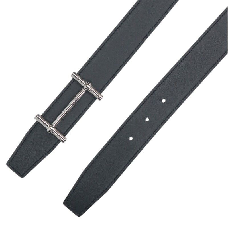 エルメス Hダンクル W刻印 レザーHバックルベルト メンズ 90 - メルカリ