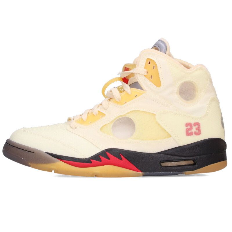 ナイキ オフホワイト AIR JORDAN 5 SAIL DH 8565-100 エアジョーダン5セイルスニーカー メンズ 29 cm